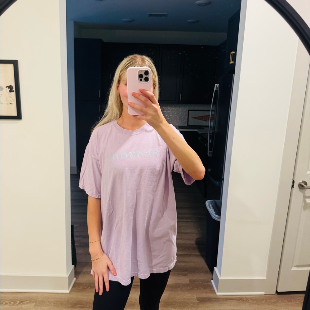 Comfort Colors Lavender Purple Seaside T-shirt